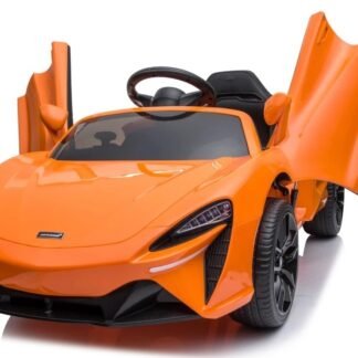 Coche eléctrico niños 12v, 4 motores 12v, Mclaren Artura, NARANJA, INDA374-RA-JL211.POM
